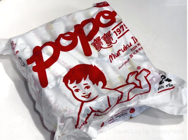 popoオリジナル味のパッケージ