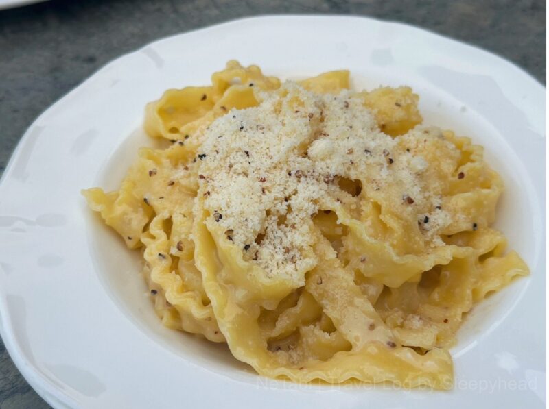 Mafaldine Cacio e Pepe/マファルディーネ・カチョエペペ