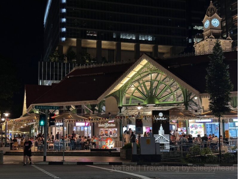 Rau Pa Sat|夜の様子