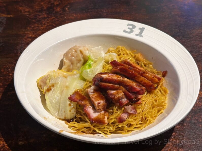 Shrinp Wanton Char Siew Noodle