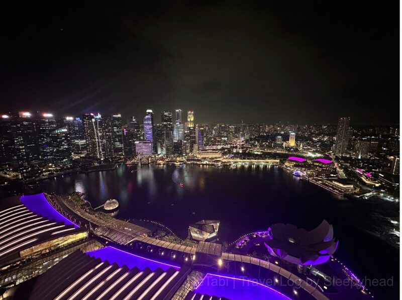 シンガポールの夜景