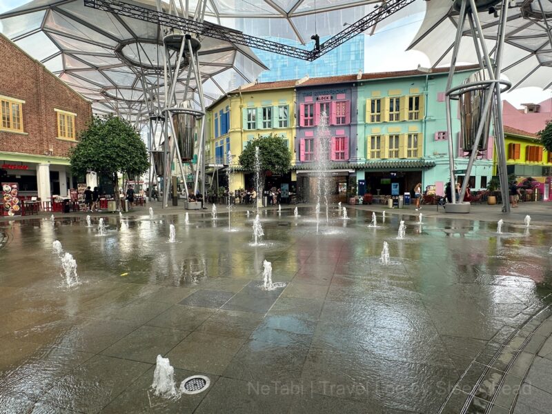 クラークキーにある噴水