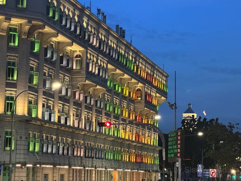 old hill street police stationの夜景