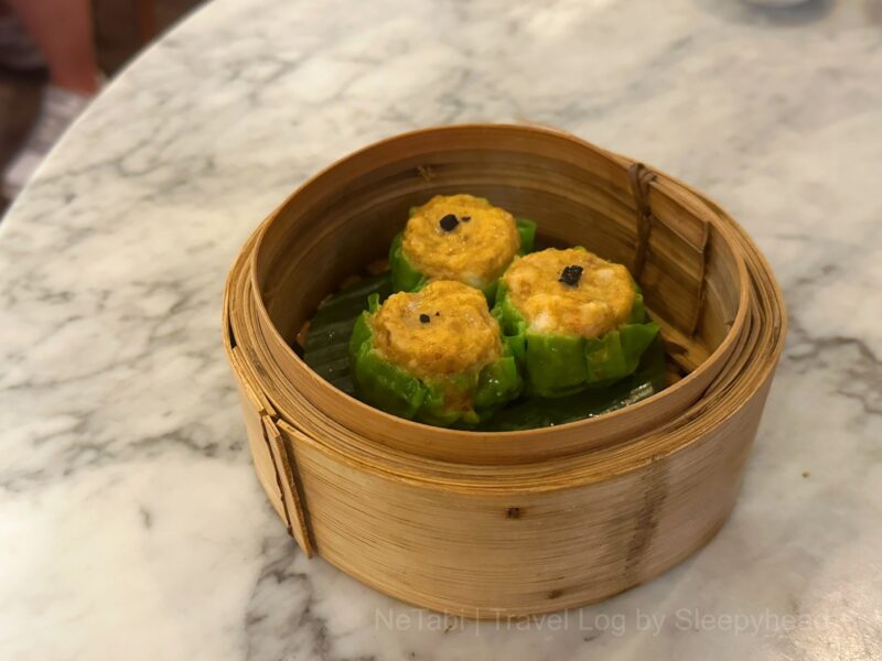 3個入りのシュウマイ